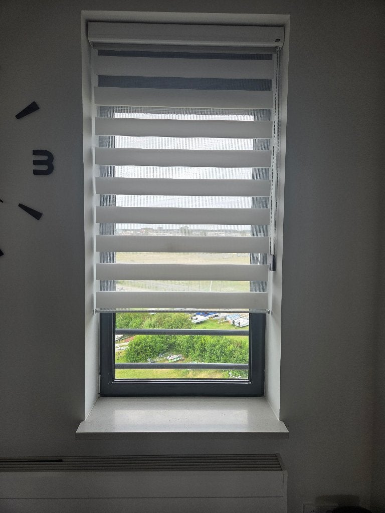 Luxaflex Duo rolgordijnen (823x1685mm) - 2 stuks, Ophalen, Duo rolgordijn, Wit, 83 cm