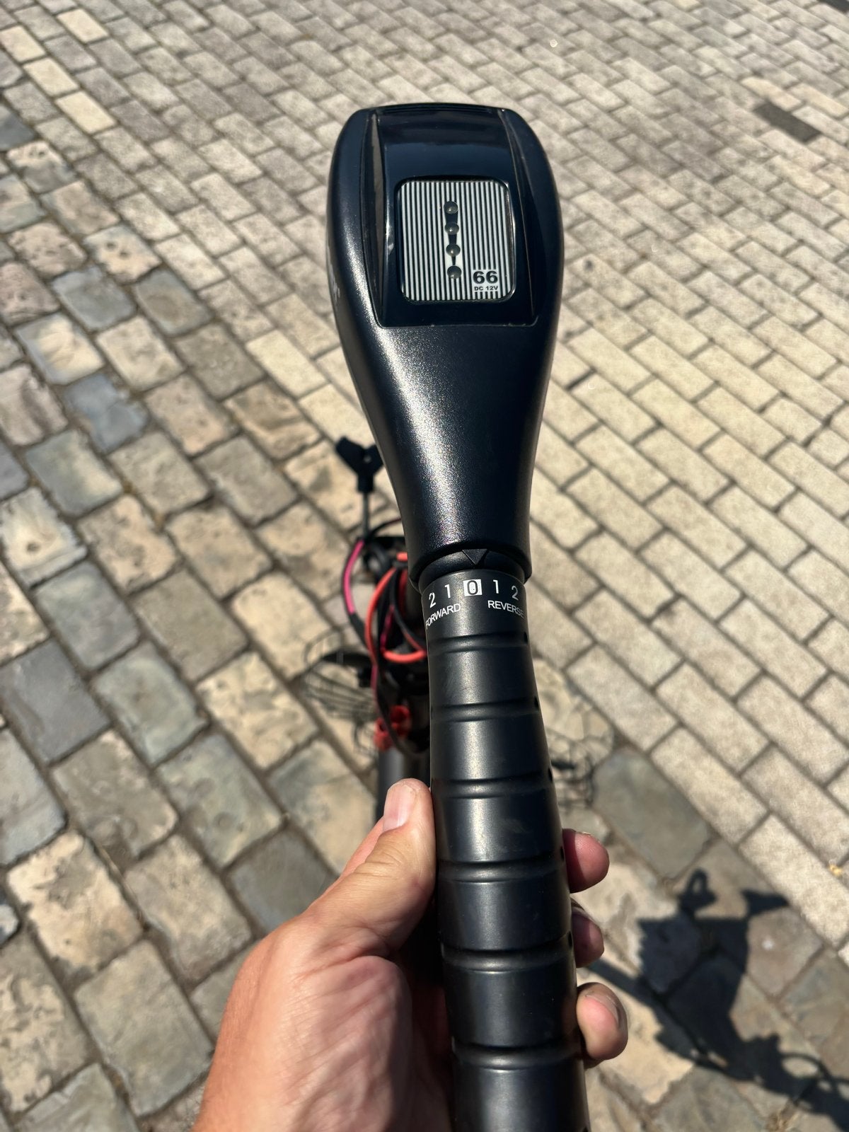 Talamex 66 lbs elektrische buitenboordmotor z.g.a.n., Ophalen, Zo goed als nieuw