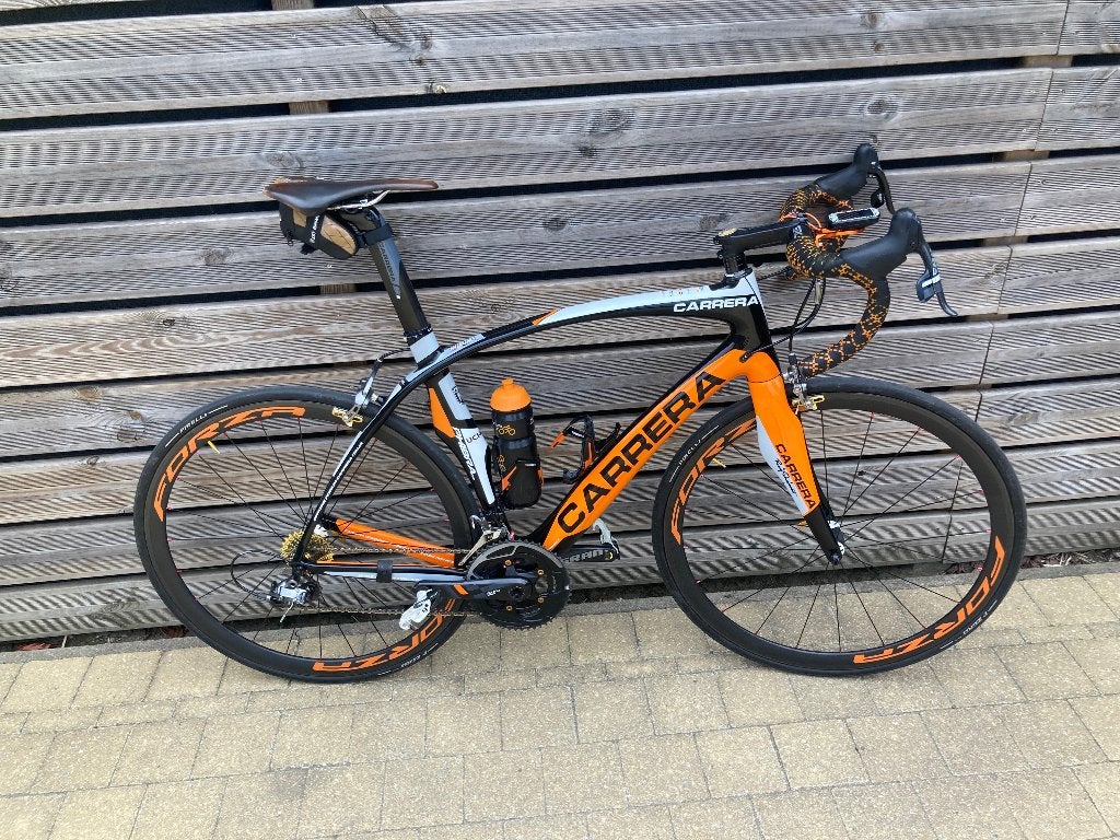 Racefiets Carrera Phibra EVO 2020, Carbon, Zo goed als nieuw, Meer dan 20 versnellingen, 53 tot 57 cm