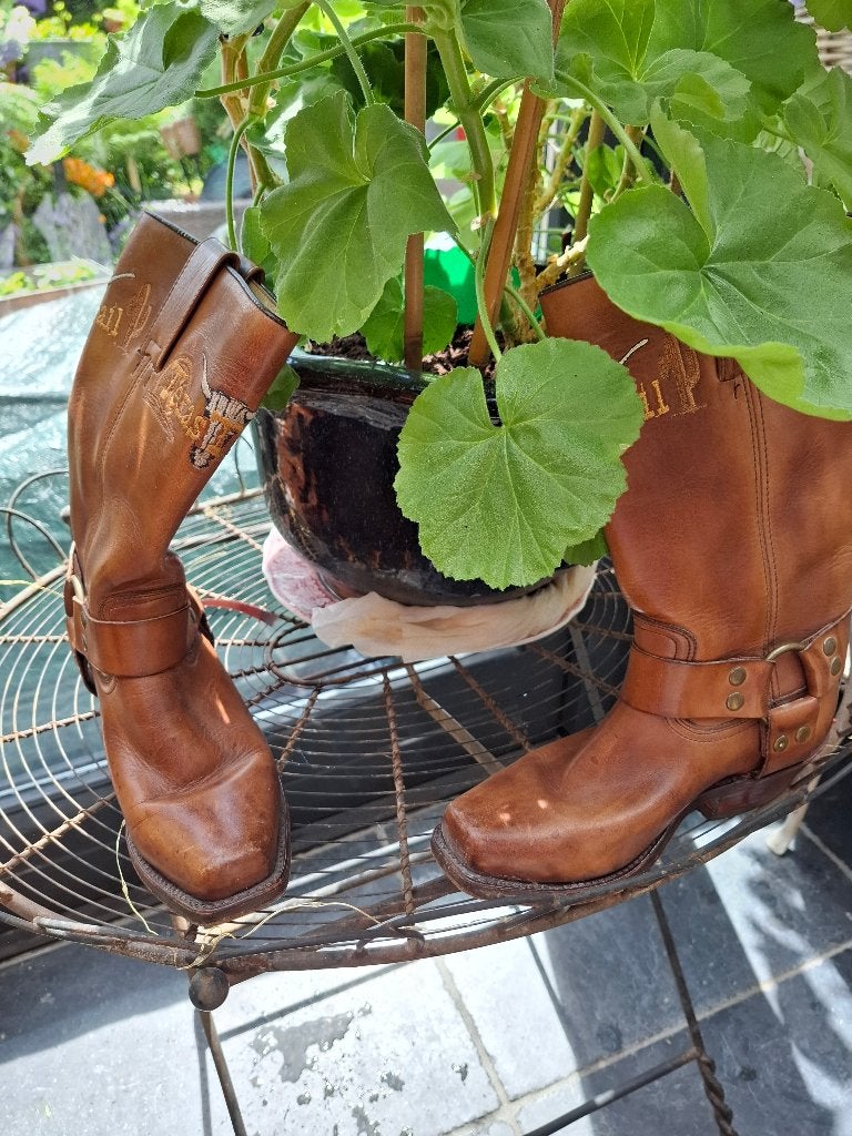 Sendra, Ophalen, Hoge laarzen, Bruin, Gedragen
