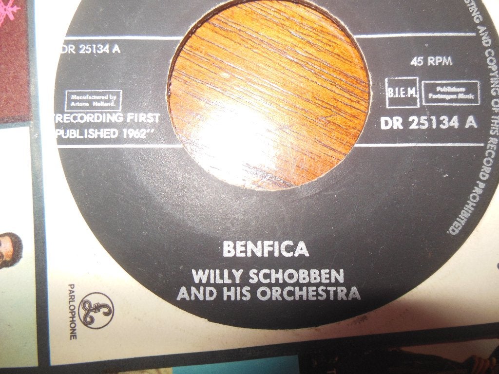single willy schobben and his orchestra 45rpm jukebox vinyl, Gebruikt, 7 inch, Ophalen of Verzenden, Pop