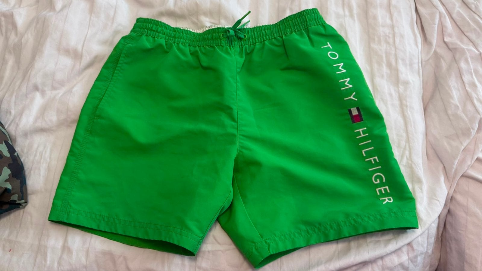 Tommy Hilfiger zwembroek en Kids Beach zwemshort, Gebruikt, Verzenden, Maat 158, Zwembroek