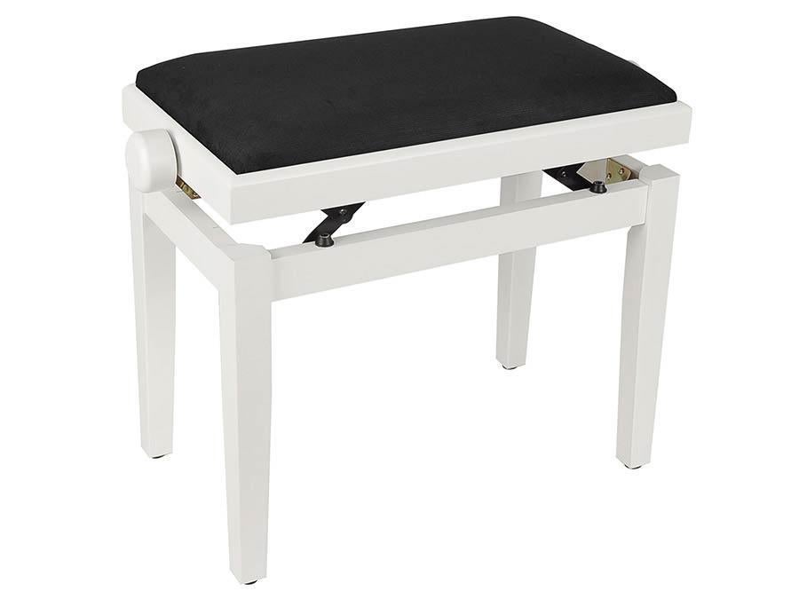 Boston PB13520 pianobank verstelbare wit met bekleding, Muziek en Instrumenten, ., Nieuw, Ophalen of Verzenden, .