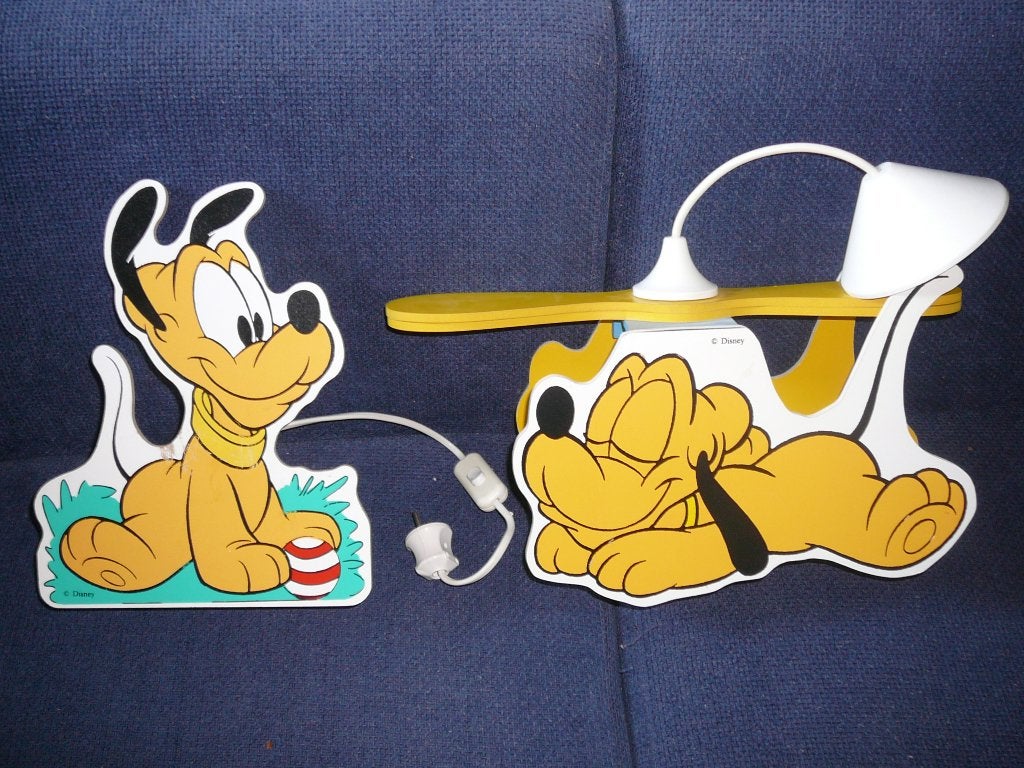 lamp kinderkamer DISNEY Pluto, Ophalen of Verzenden, Gebruikt, Lamp