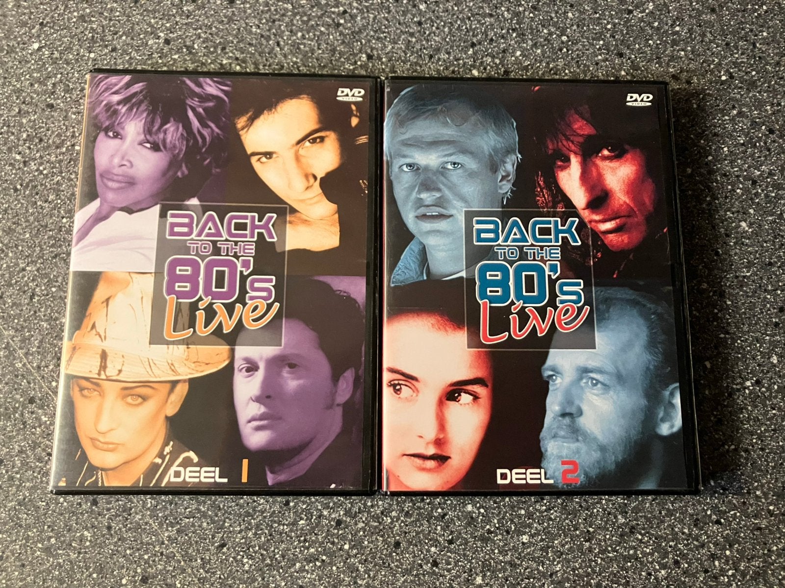 Back To The 80's Live In Concert: Deel 1+2, Alle leeftijden, Ophalen of Verzenden, Zo goed als nieuw
