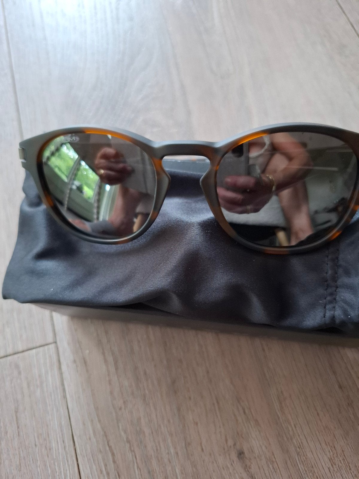 Oakley latch mat bruin bril nieuw, Verzenden, Nieuw, Bovenkleding