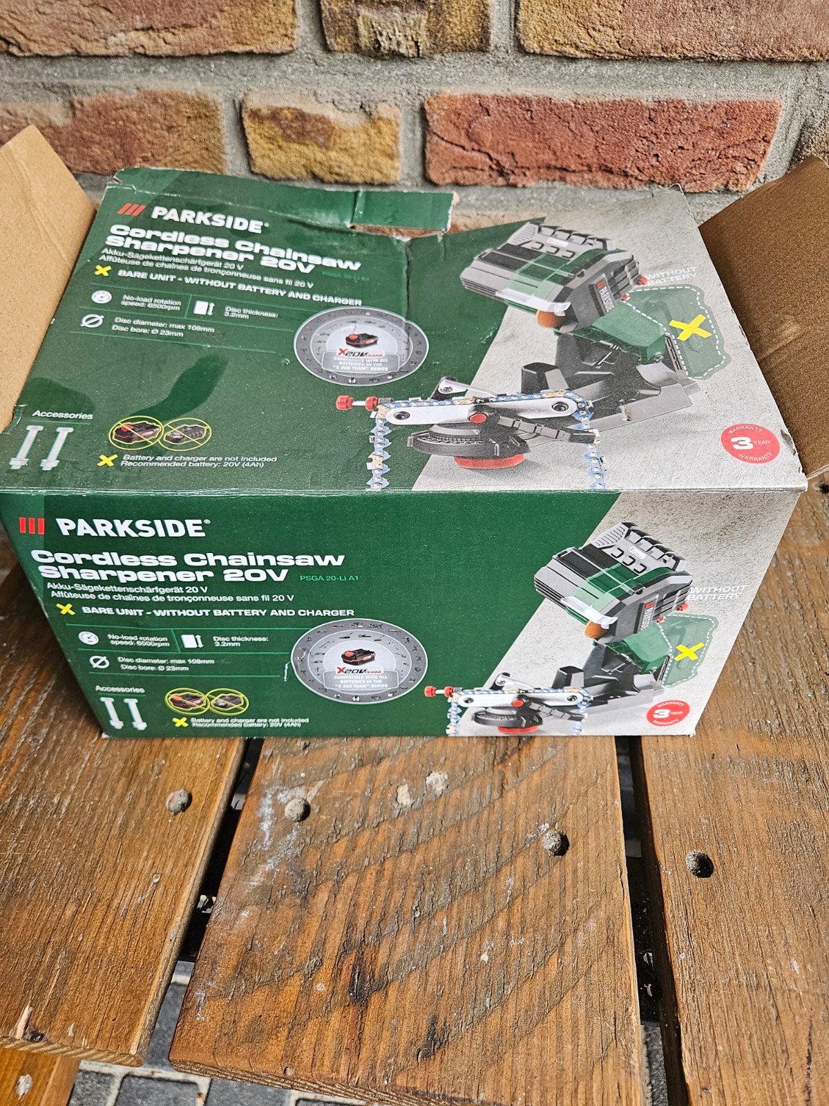 Nieuw, ongebruikt parkside kettingzaagslijper, Ophalen of Verzenden, Nieuw