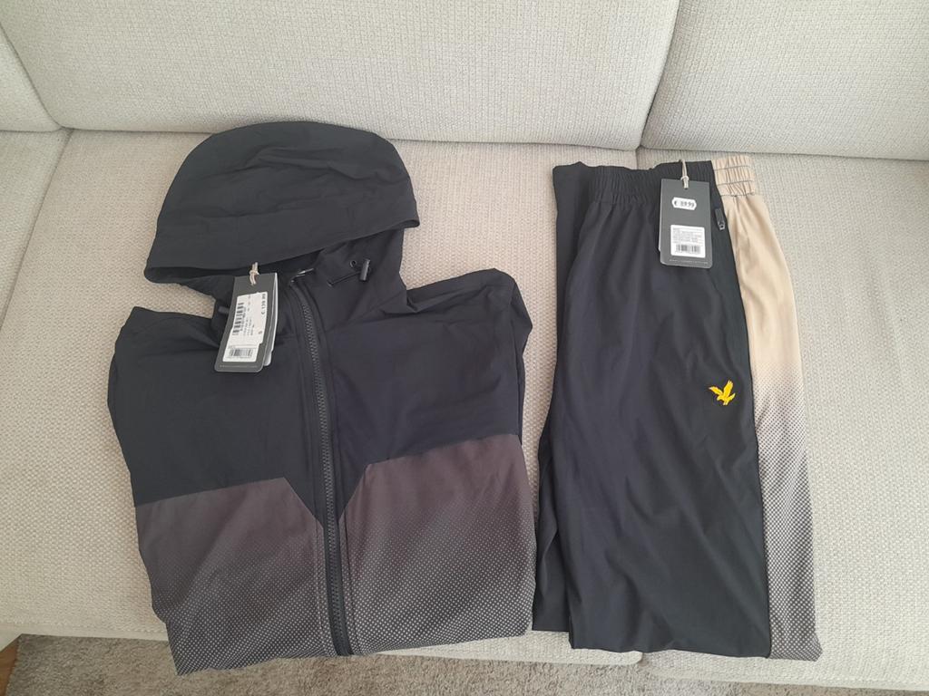 Lyle & Scott trainingspak donkerblauw maat S nieuw, Blauw, Nieuw, Ophalen of Verzenden, Lyle & Scott