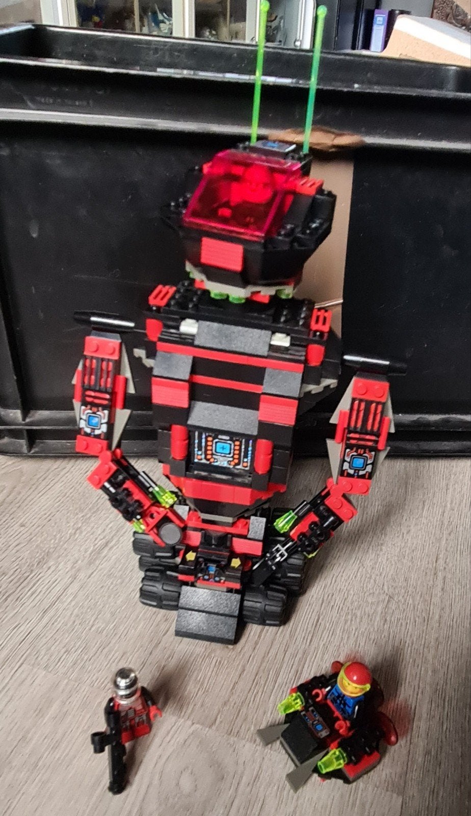 Lego 6949 Robo-Guardian Spyrius compleet, Gebruikt, Lego, Ophalen of Verzenden, Space