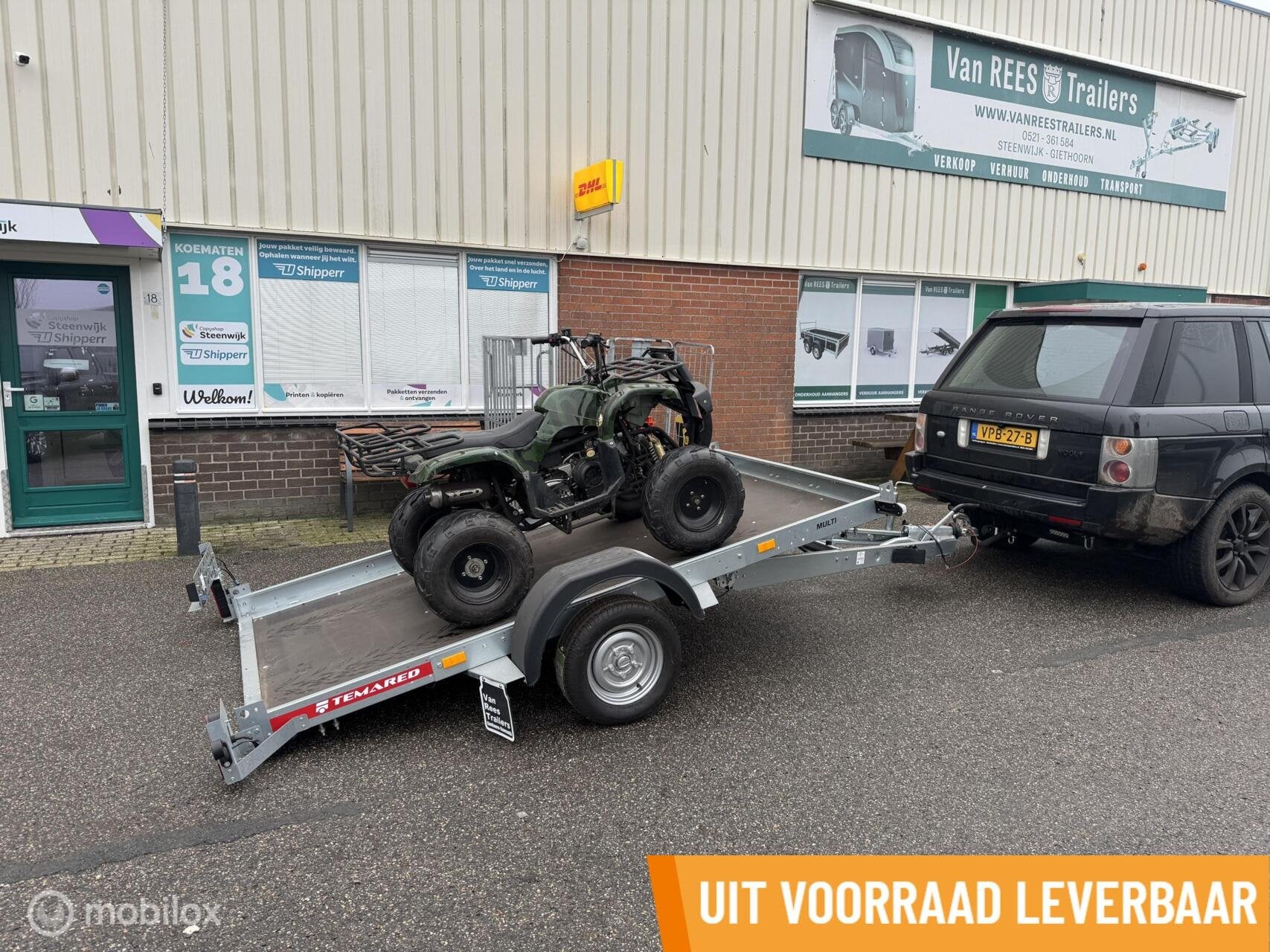 NIEUW Kantelbare multitransporter Temared 300x160 1300kg, Nieuw