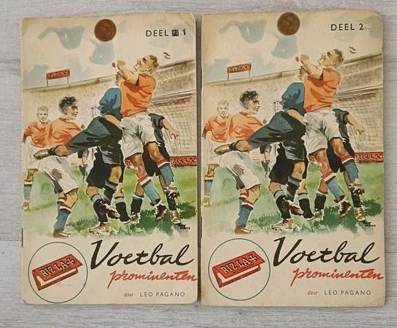 Rizla Voetbal Prominenten Deel 1 & 2 - Leo Pagano, Ophalen of Verzenden, Gelezen, Leo Pagano, Balsport