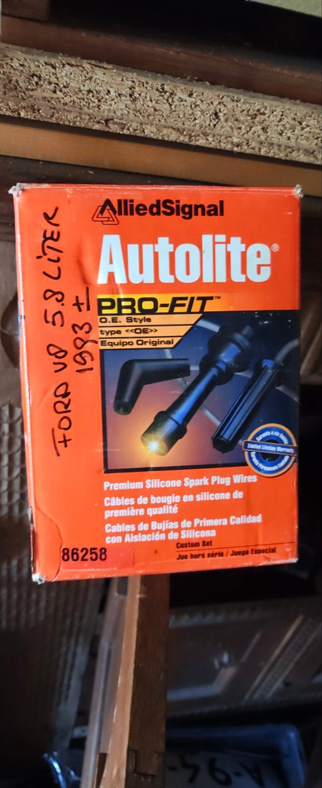 Autolite PRO-FIT bougiekabels Ford V8 5.8L 1983+, Ophalen of Verzenden, Nieuw, Ford