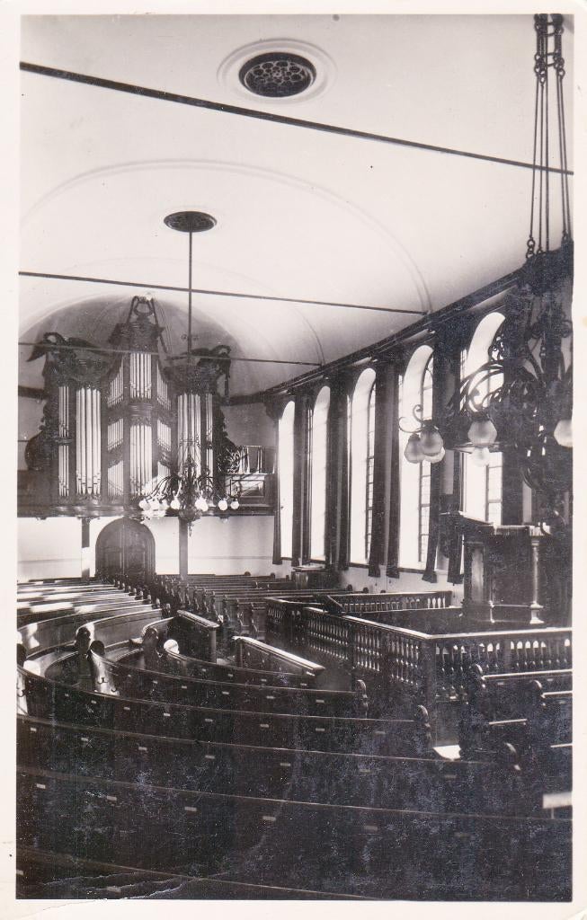07893 Groningen - Interieur kerkje St. Geertruid's gasthuis, Verzamelen, Verzenden, 1940 tot 1960, Ongelopen, Groningen
