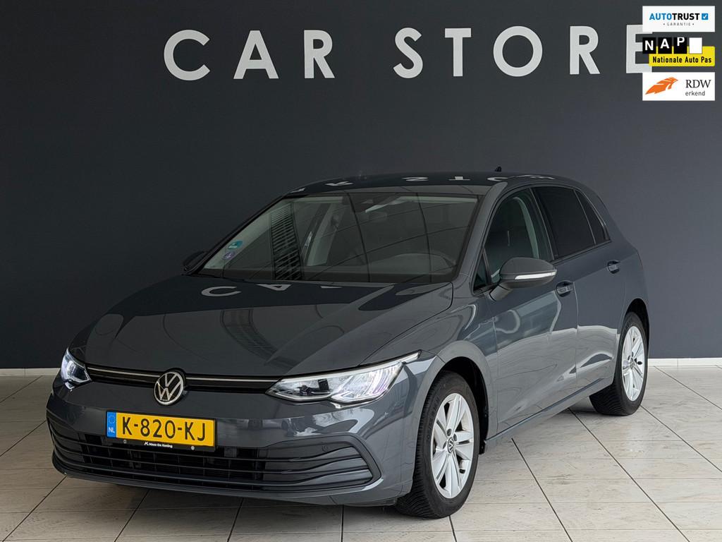 Volkswagen Golf 1.0 eTSI DSG Carplay Adaptive Cruise, Auto's, Stof, Gebruikt, 23 km/l, Bedrijf