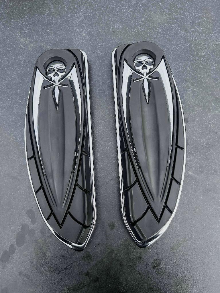 KURYAKYN Zombie Floorboard Covers voor Harley en andere, Motoren, Onderdelen | Harley-Davidson, Gebruikt, Ophalen of Verzenden