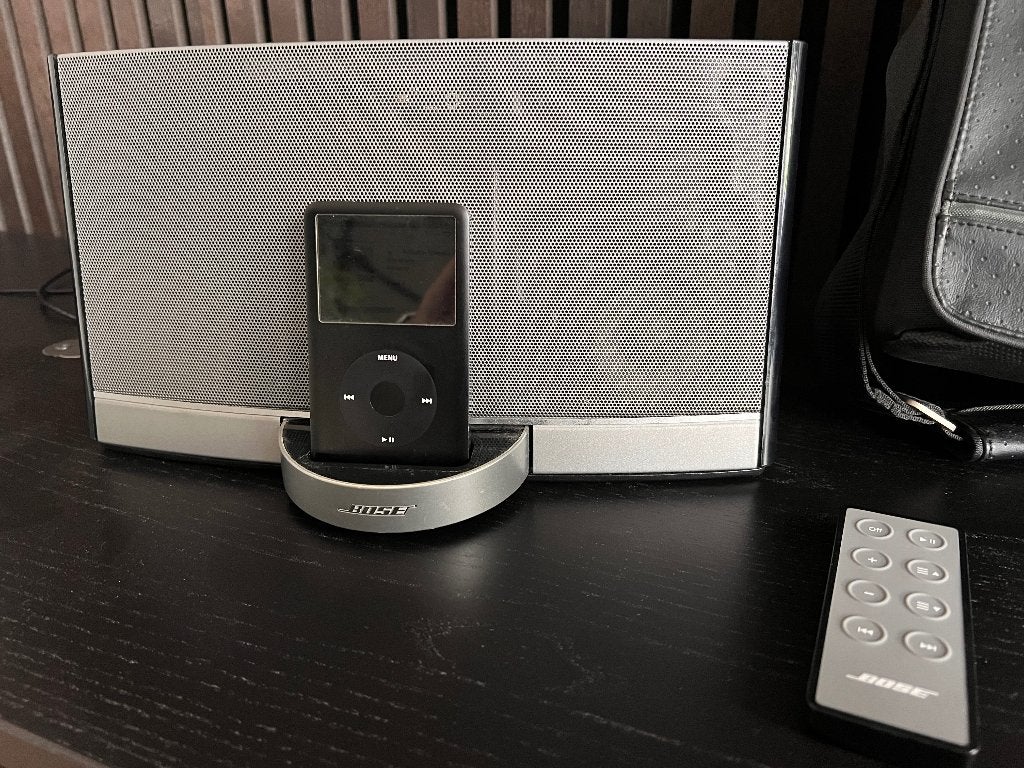 Apple iPod Classic 160GB Bose SoundDock Portable, 40 GB en meer, Gebruikt, Classic, Zwart