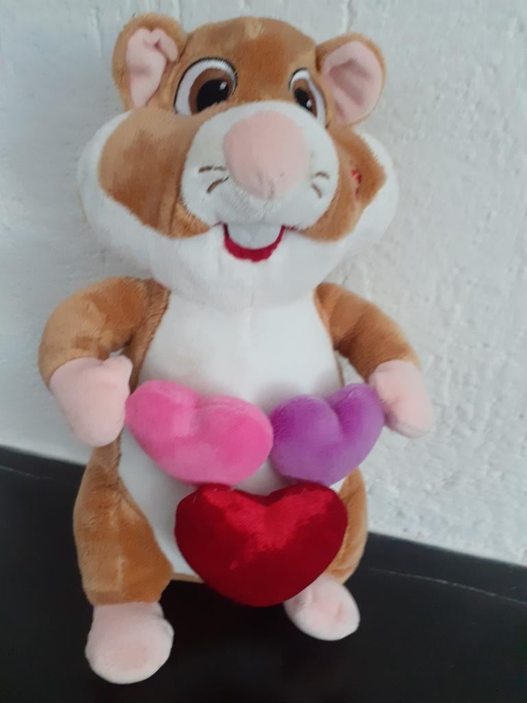 Albert Heijn hamster liefdeskusje, Ophalen of Verzenden, Zo goed als nieuw, Pop
