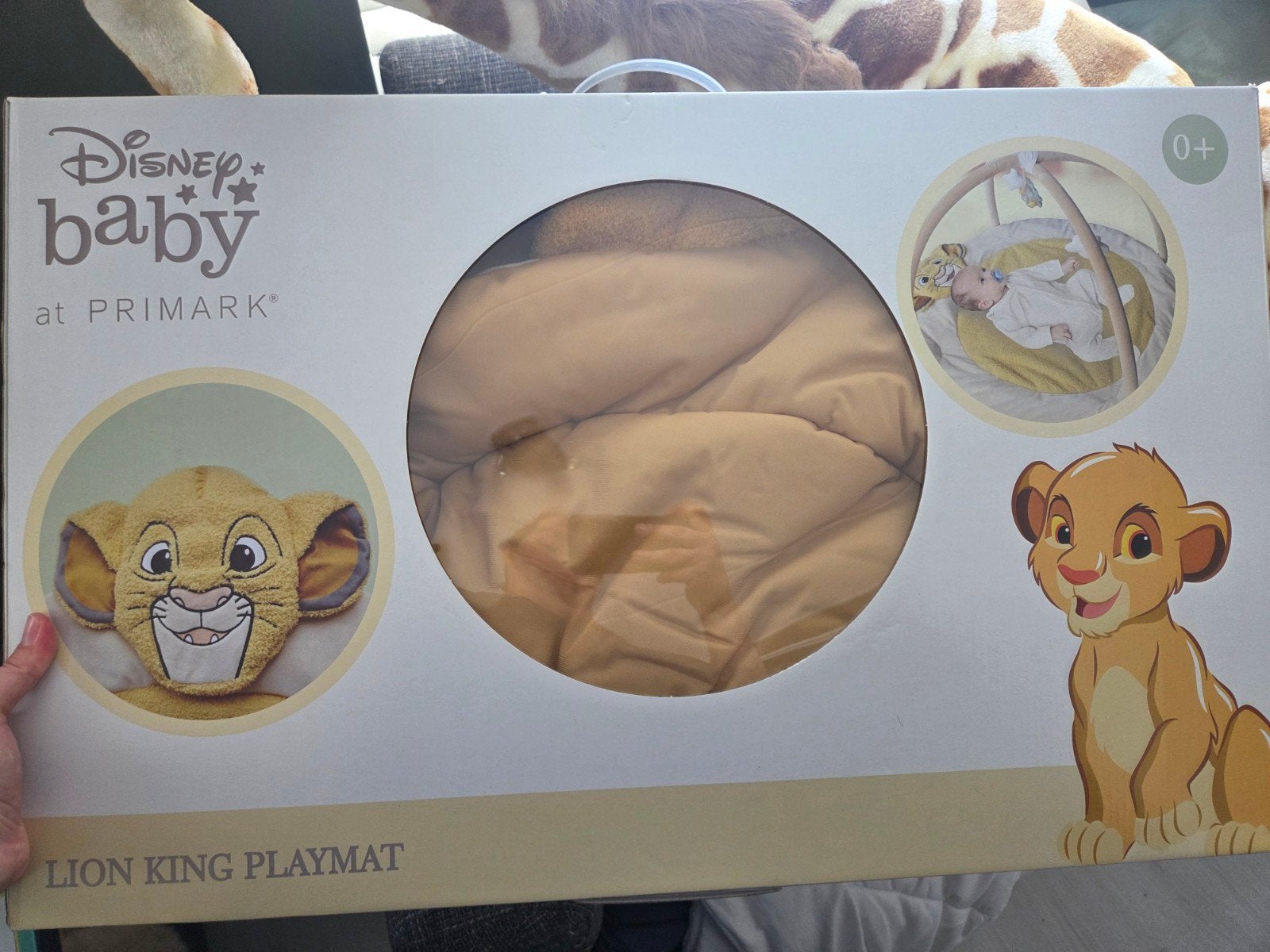 Disney Baby Leeuwenkoning Speelkleed/Simba babygym, Ophalen, Zo goed als nieuw, Babygym