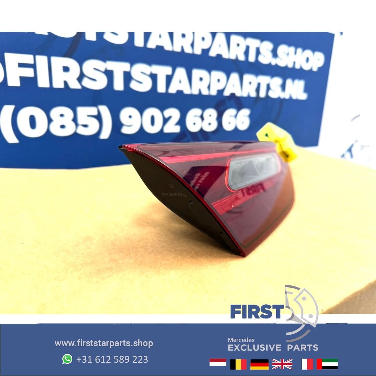A1189064501 W118 CLA FACELIFT LED ACHTERLICHT LINKS originee, Gebruikt, -, Ophalen of Verzenden, -
