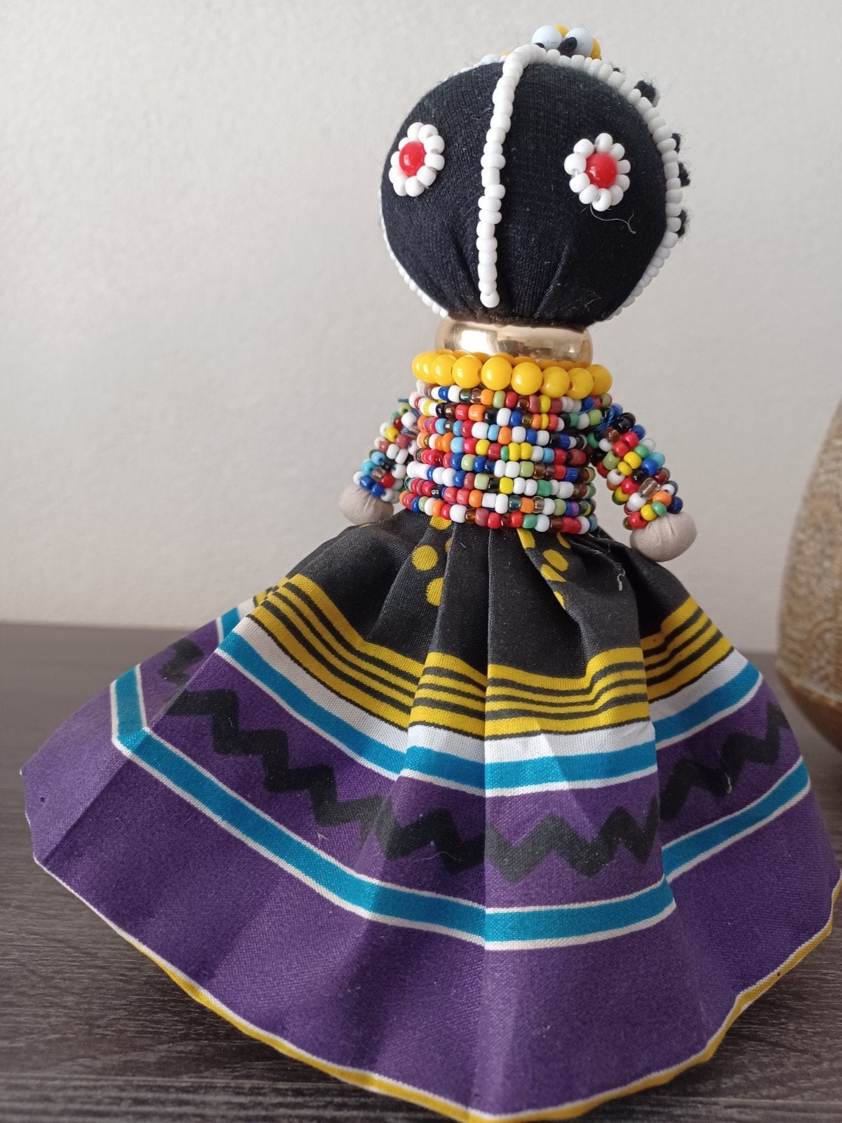 Ndebele pop Zuid-Afrika, Verzamelen, Ophalen of Verzenden, Zo goed als nieuw, Pop