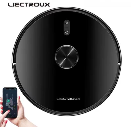 Liectroux X6 LDS Robot Stofzuiger, Laser Lidar Navigatie,, Witgoed en Apparatuur, Stofzuigers, Gebruikt, Combi-reiniger, Overige merken
