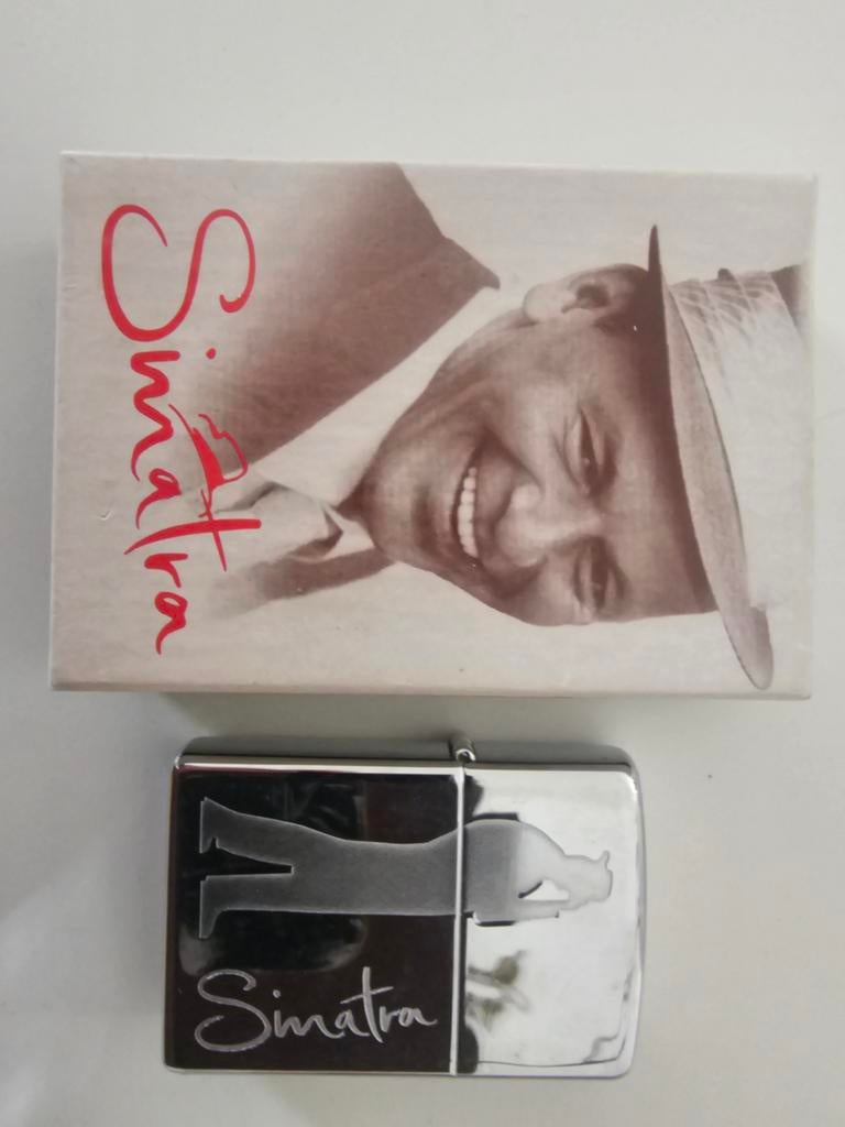 Zippo aansteker Sinatra, Verzamelen, Ophalen of Verzenden