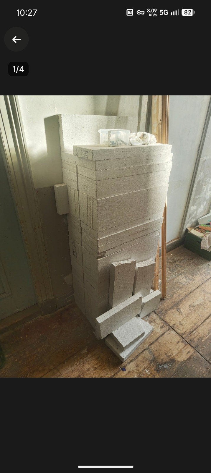 Gibo blokken 50+ stuks - 60x5 cm, Doe-het-zelf en Verbouw, Ophalen, Nieuw, Overige typen