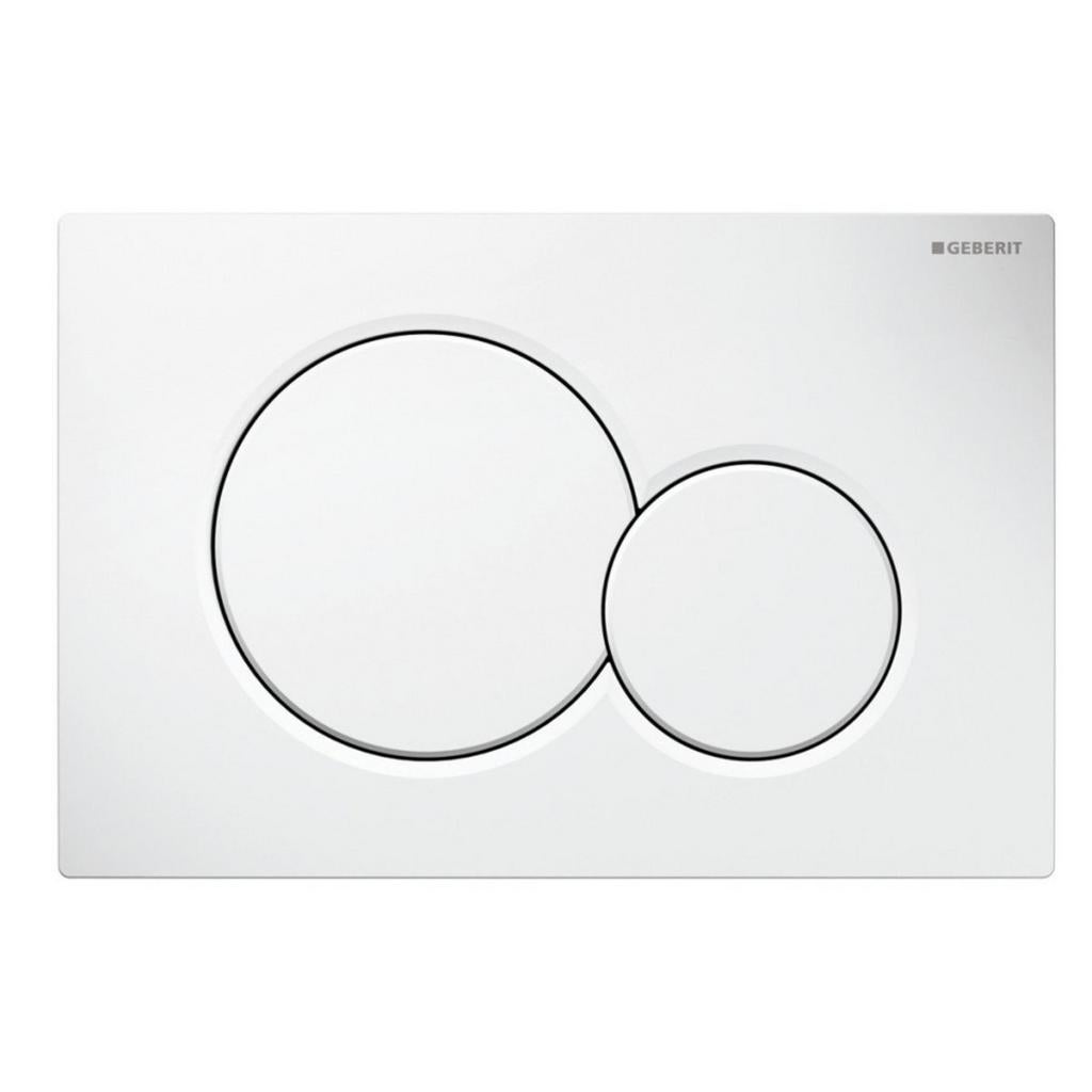 Geberit Sigma 01 bedieningsplaat wit, Ophalen of Verzenden, Toilet