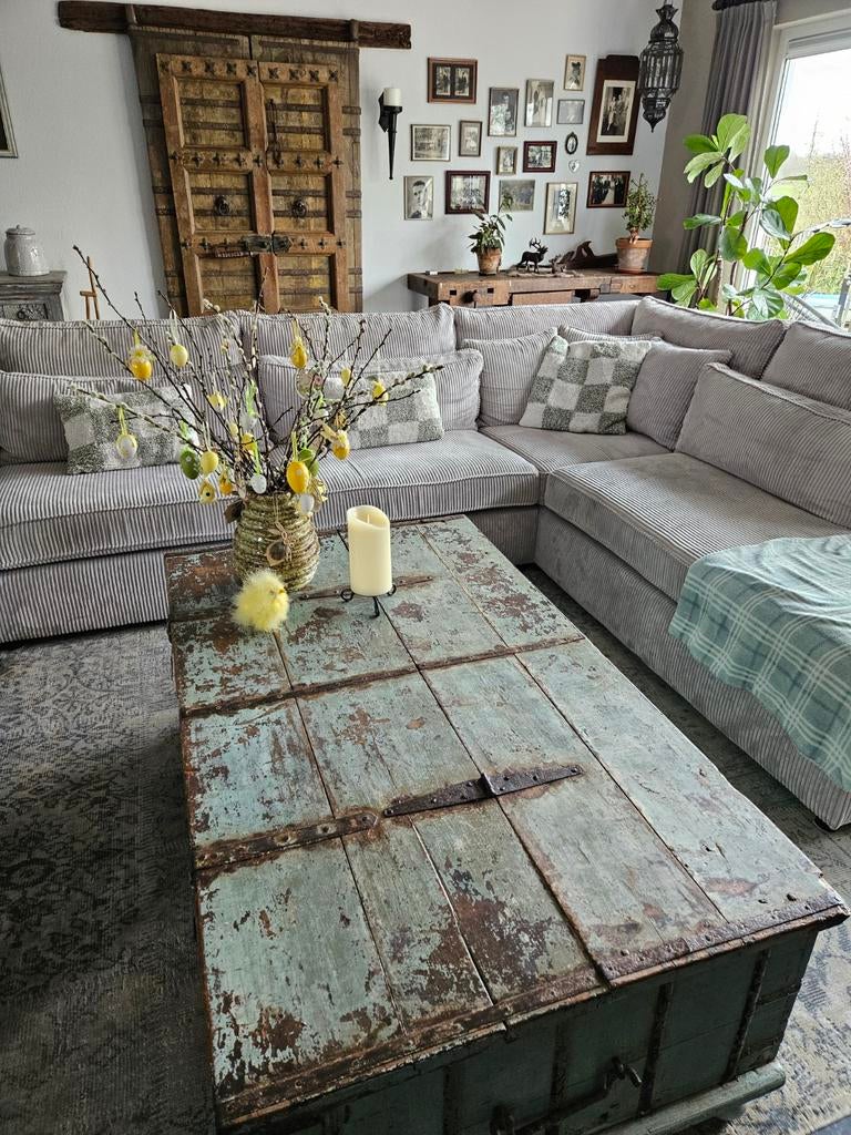 Salontafel India kist, Huis en Inrichting, Tafels | Salontafels, 50 tot 100 cm, Minder dan 50 cm, Rechthoekig, 50 tot 100 cm