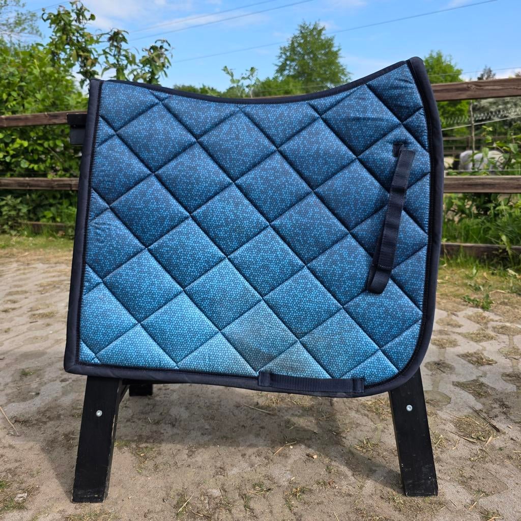 PS of Sweden Ombre Navy full dressuur, Dieren en Toebehoren, Full (L), Gebruikt, Dressuurdekje, Ophalen of Verzenden