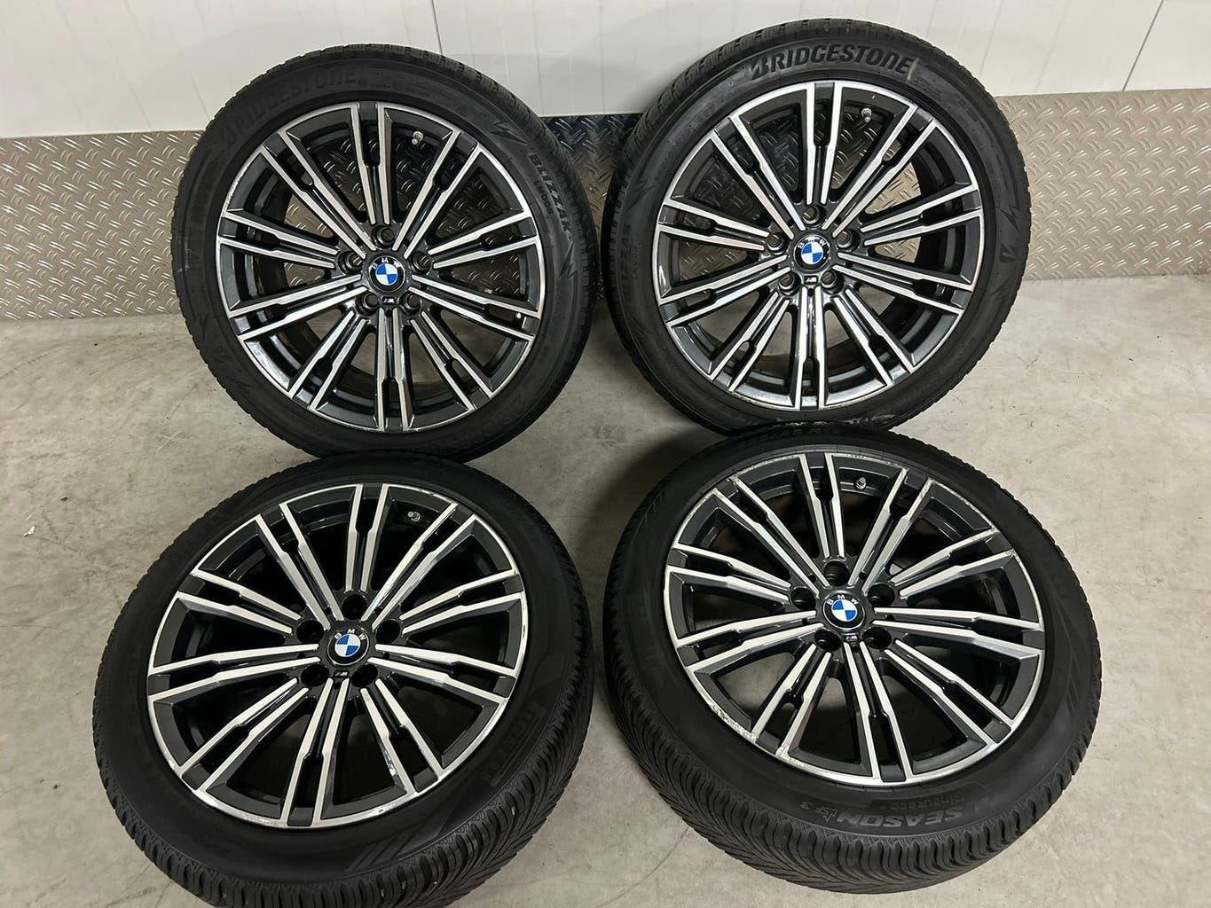 Orginele BMW G20 G21 G26 G42 18 inch breedset 790M TPMS, Ophalen, 18 inch, Gebruikt, Banden en Velgen