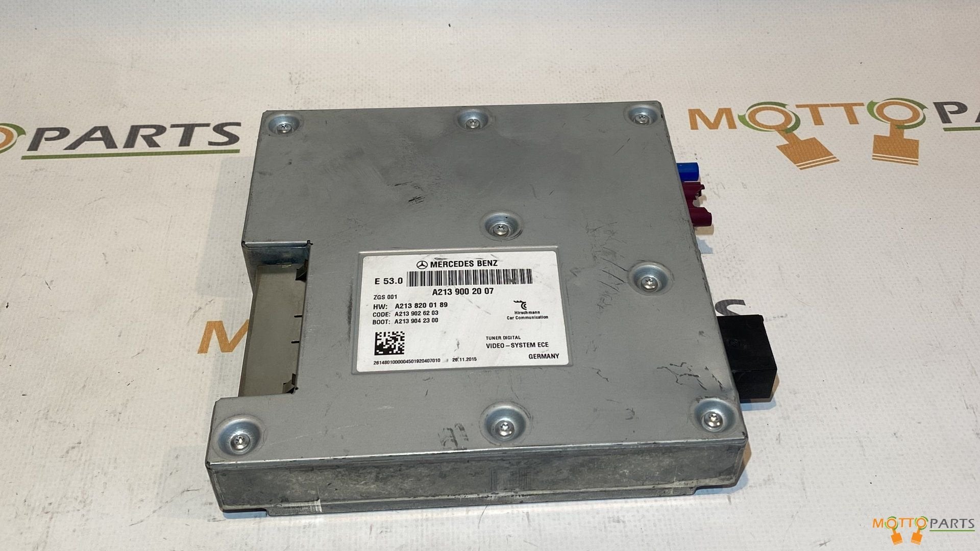 Mercedes W213 S213 E Klasse Digital TV Module A2139002007, Gebruikt, -, Ophalen of Verzenden, -