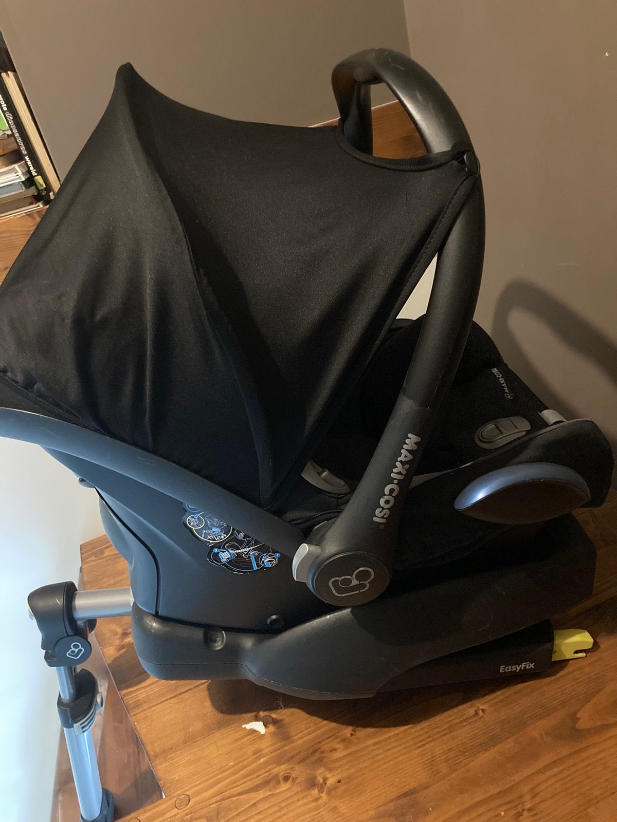 Isofix + Maxicosi, Ophalen, Gebruikt, Zijbescherming, Isofix