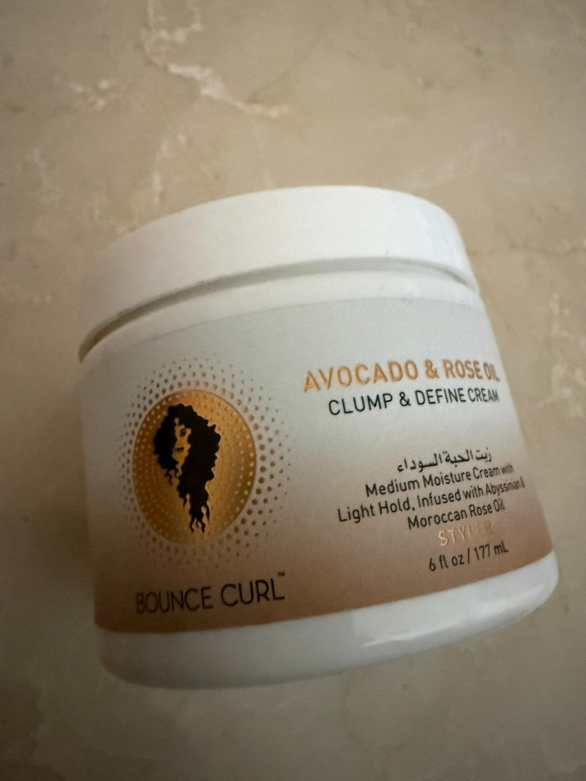 Bounce curl avocado rose oil clump define cream, Ophalen, Zo goed als nieuw