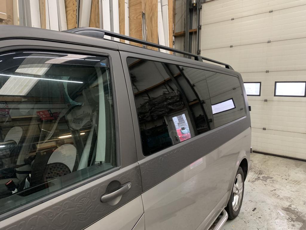 VW T5 T6 Transporter dakrails gebogen aluminium zwart, Niet ingevuld, Niet ingevuld, Niet ingevuld
