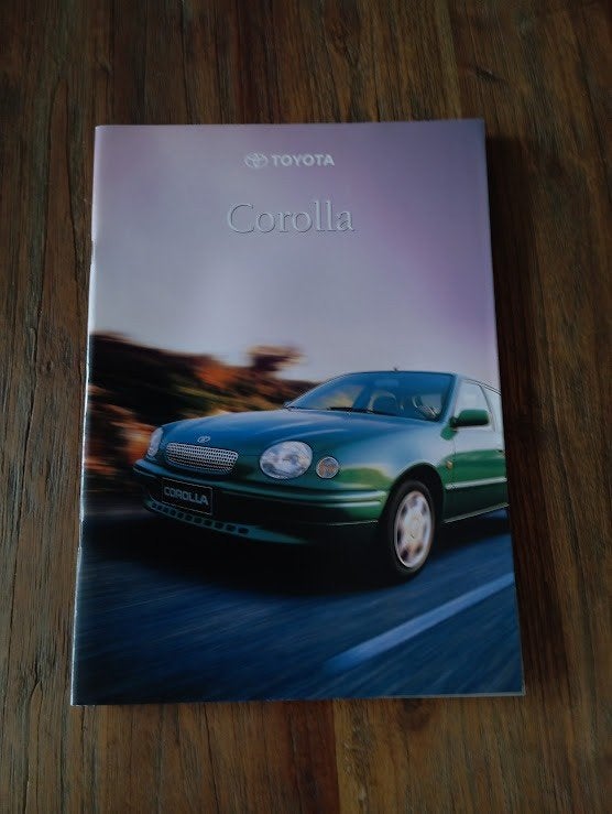 Toyota Corolla + Prijslijst 9 / 1998 44 pag., Verzenden, Zo goed als nieuw, Toyota