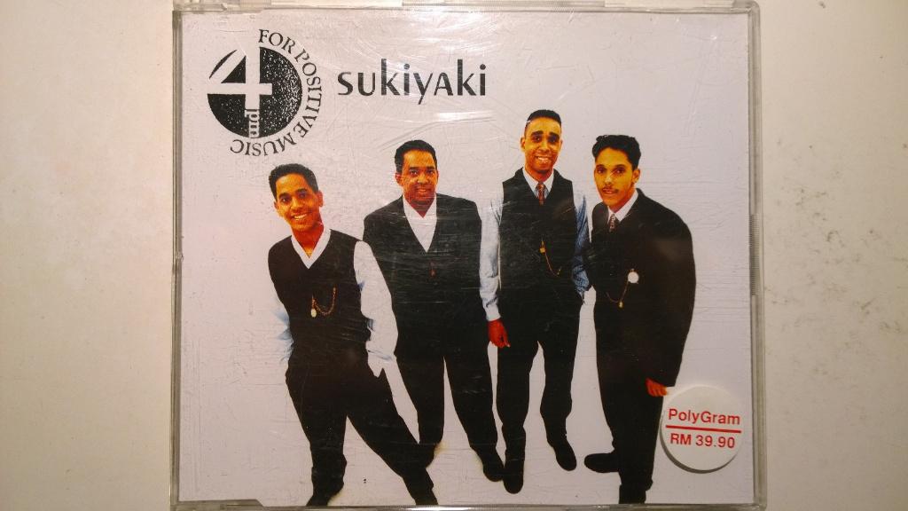 4 P.M. (For Positive Music) - Sukiyaki, Maxi-single, Ophalen of Verzenden, Zo goed als nieuw, 1 single