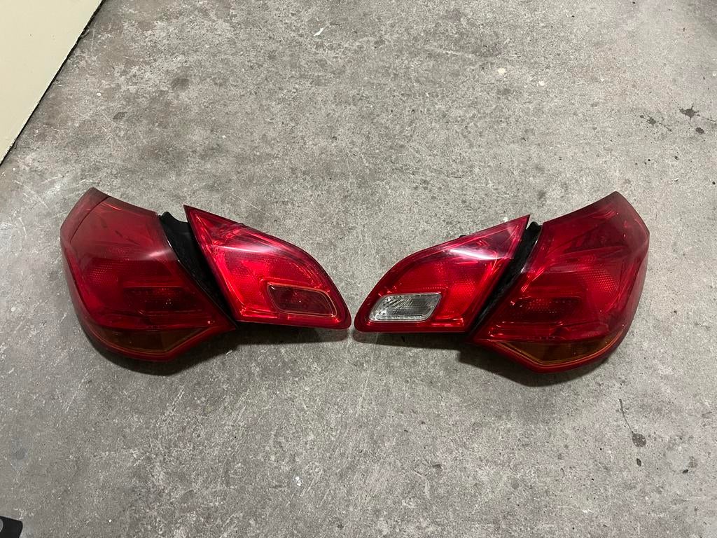 Opel Astra J achterlichten, Ophalen, Gebruikt, Opel