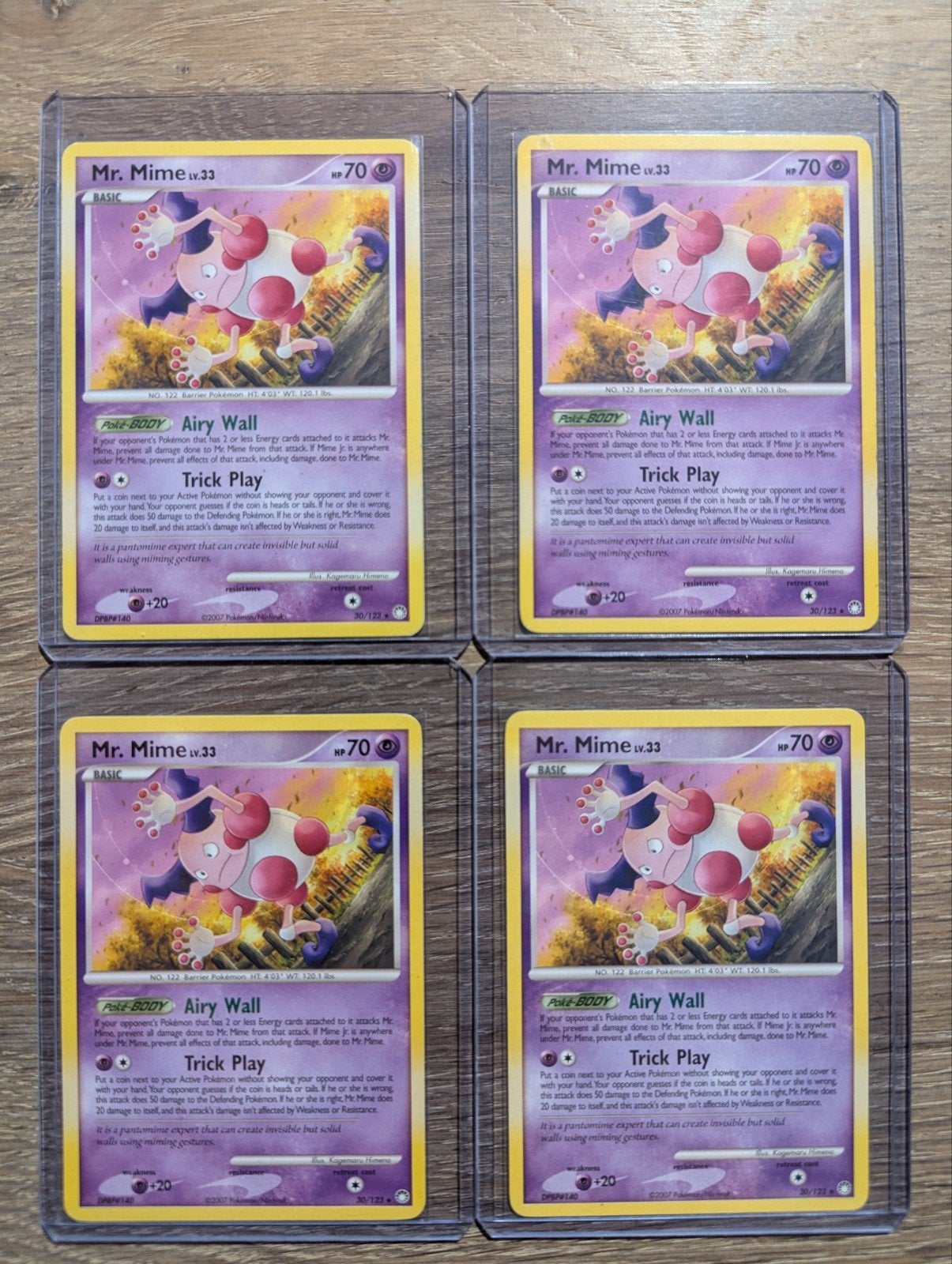 Mr. Mime uit D&P Mysterious Treasures 30/123, Ophalen of Verzenden, Zo goed als nieuw, Losse kaart