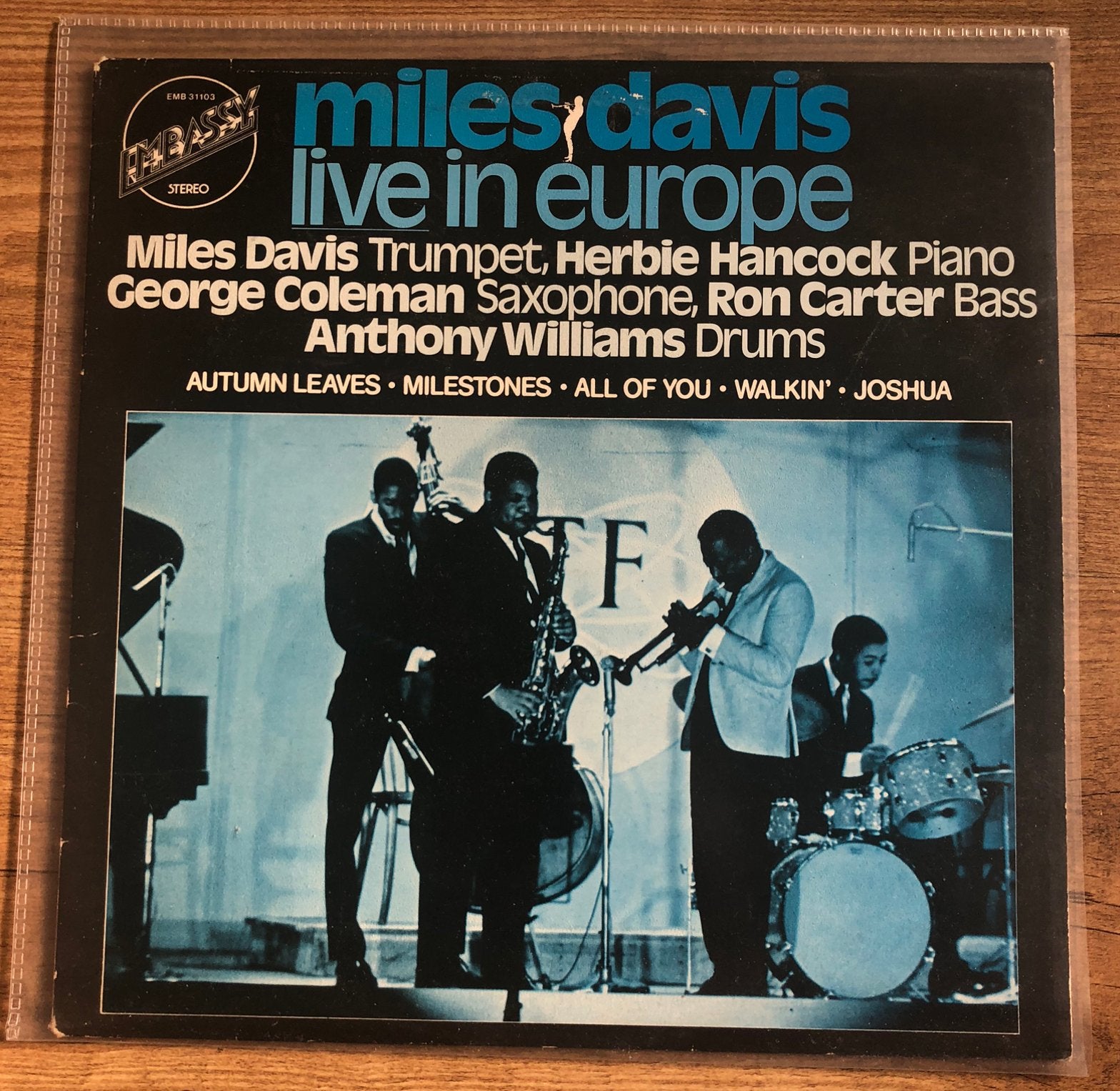 Miles Davis lp  Live in Europe, Ophalen of Verzenden, Gebruikt, Jazz