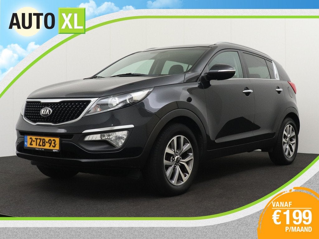 Kia Sportage 1.6 GDI World Cup Edit. Facelift Leder Camera, Auto's, Kia, Bedrijf, Te koop, Sportage, ABS, Achteruitrijcamera, Airbags