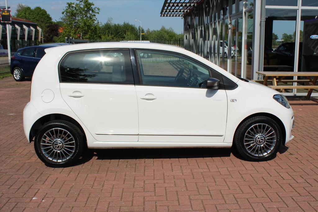 VOLKSWAGEN Up! 1.0 60PK 5D Cheer up! Airco, Stoelverwarming, Auto's, Volkswagen, Gebruikt, Up!, Wit, Bedrijf
