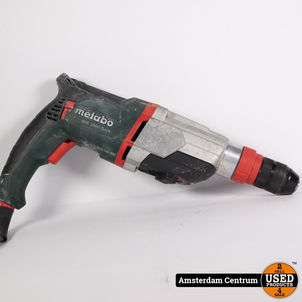 Metabo KHE 2660 Quick Boorhammer - Incl. garantie (B), Metabo, Gebruikt, Support@metabo.com, Metabo Corporation, Metabo-Werke GmbH, 
72622 NÃ¼rtingen
Germany