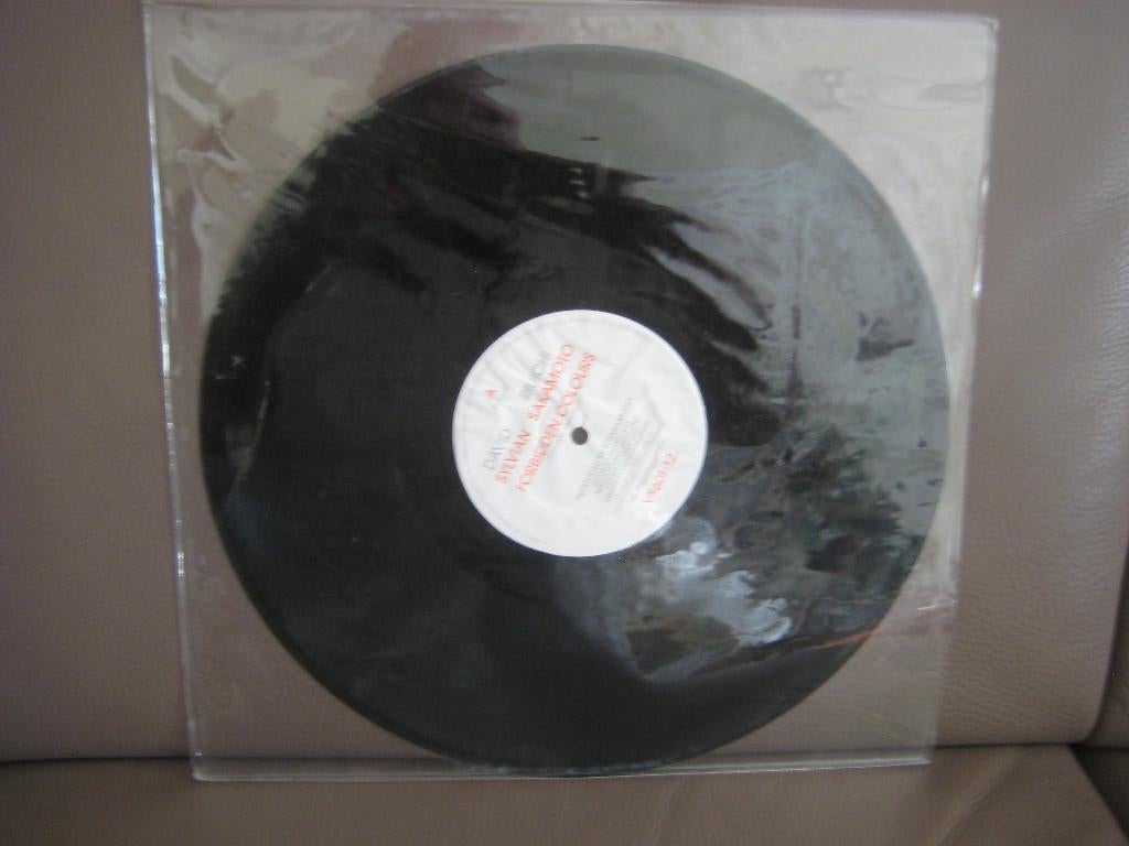 David Sylvian, Ryuichi Sakamoto – Forbidden Colours / let op, Ophalen of Verzenden, 1980 - 1989, Zo goed als nieuw, 12 inch