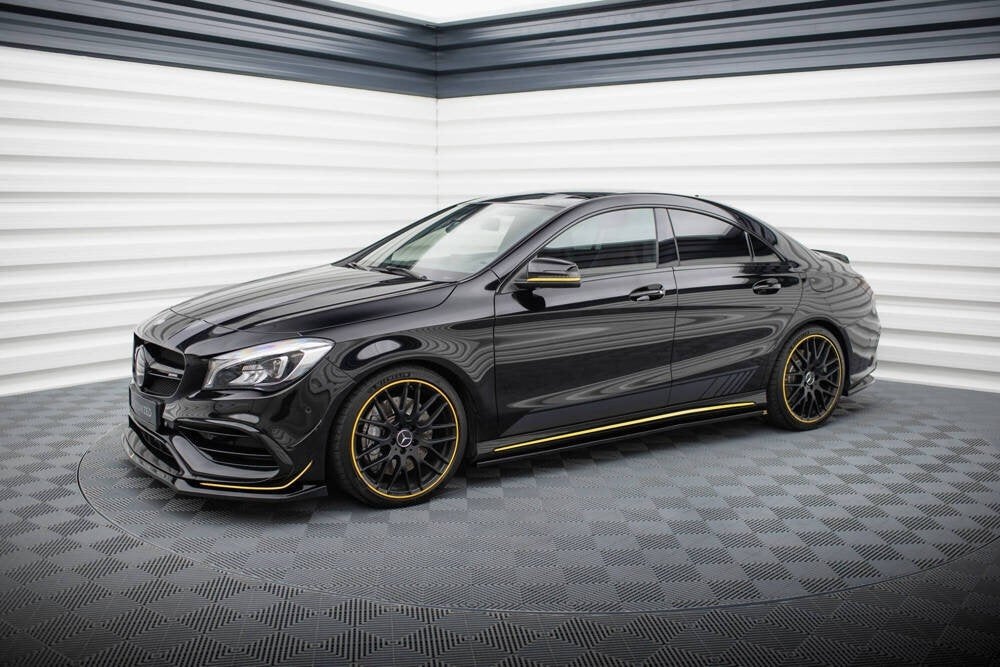 Race Voorlip sideskirt diffuser - AMG CLA 45 C117 17-19