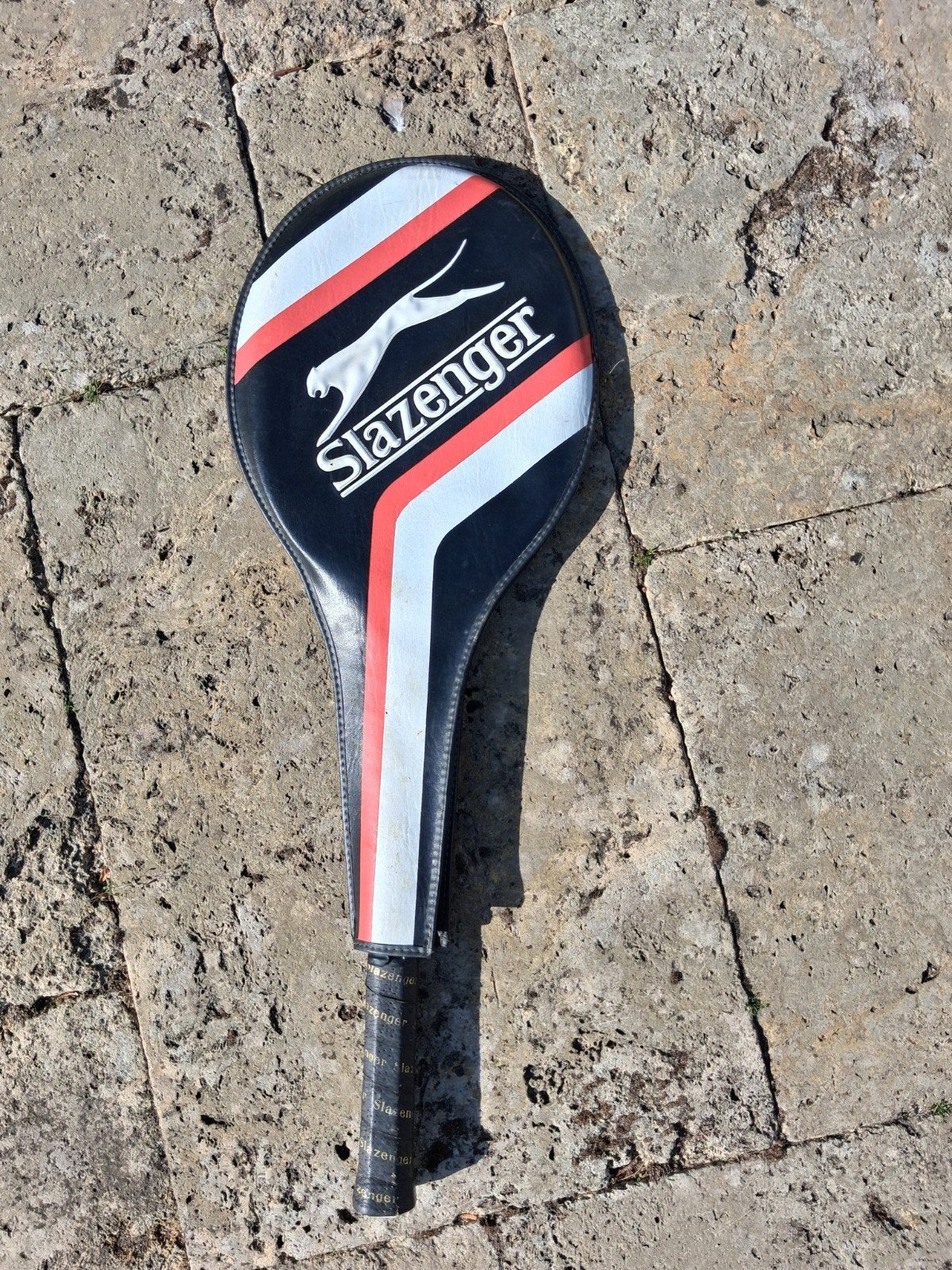 Vintage Slazenger Courtstar M4 Tennisracket, Sport en Fitness, L00, Zo goed als nieuw, Racket, Ophalen