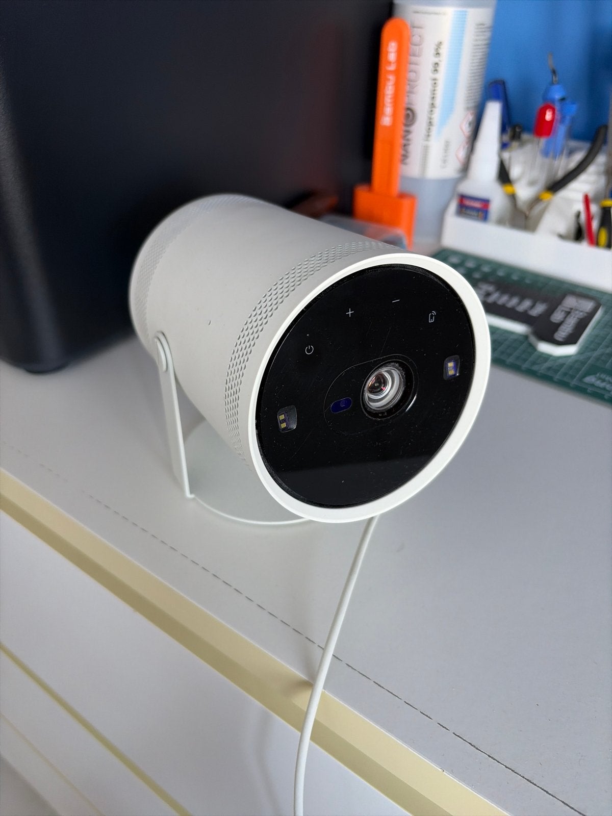 Samsung The Freestyle (1st Gen)- Draagbare Smart Projector, Ophalen of Verzenden, Zo goed als nieuw, LED, Full HD (1080)