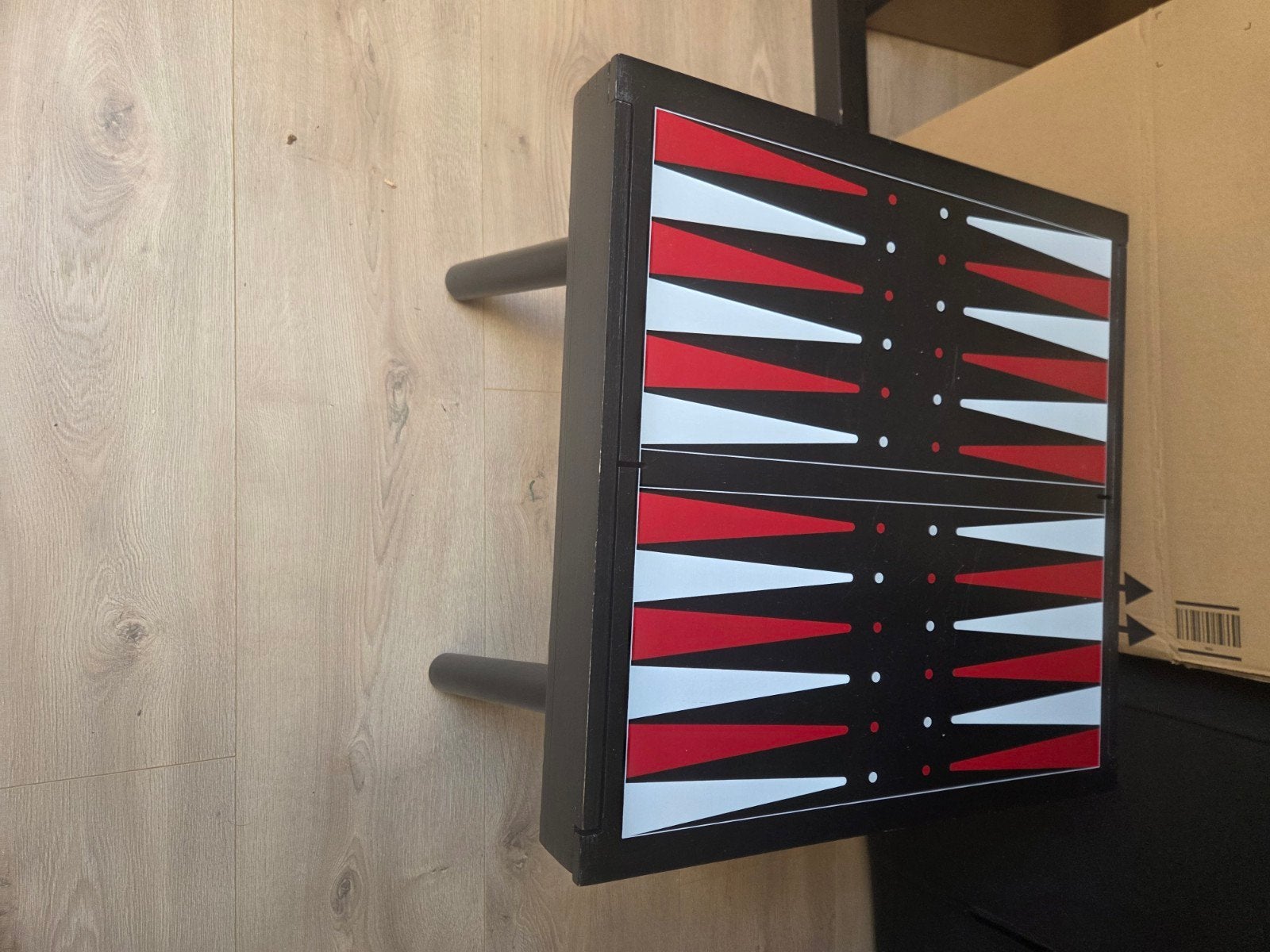 IKEA VÄRMER spelletjestafel - schaken, backgammon, dammen, Hobby en Vrije tijd, Een of twee spelers, Ophalen, Gebruikt