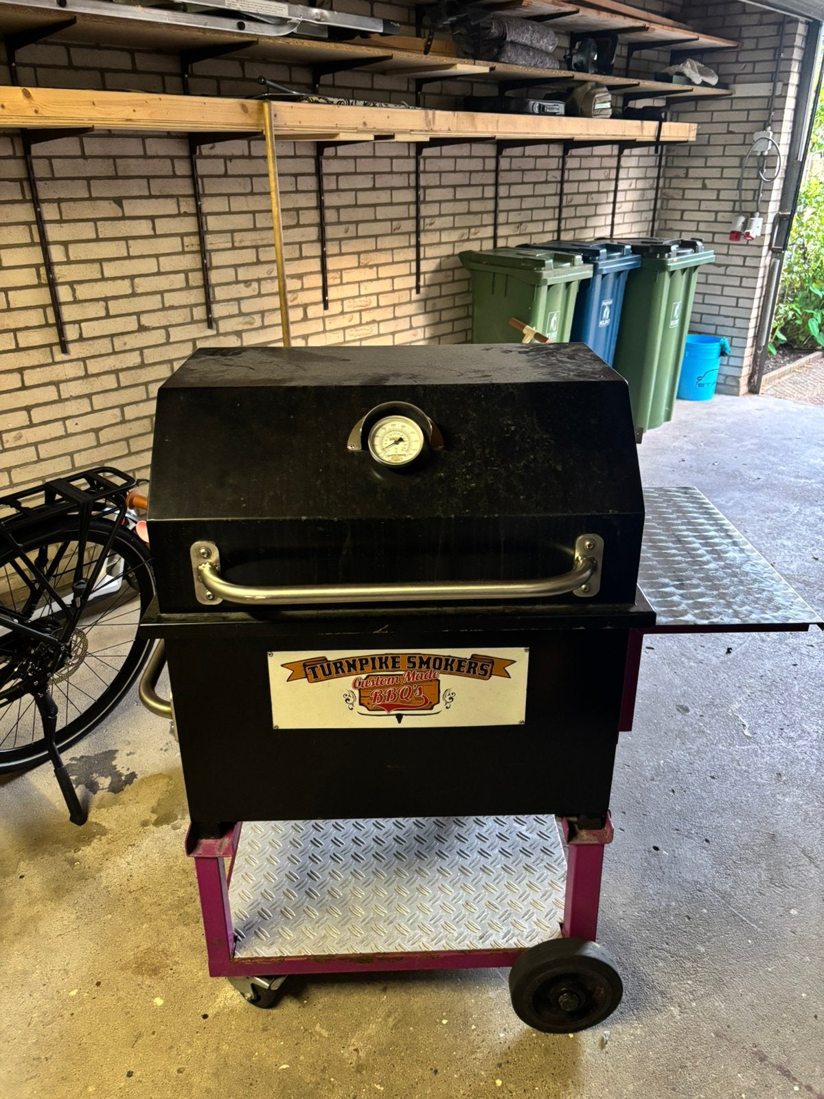 Turnpike barbecue, Ophalen, Zo goed als nieuw