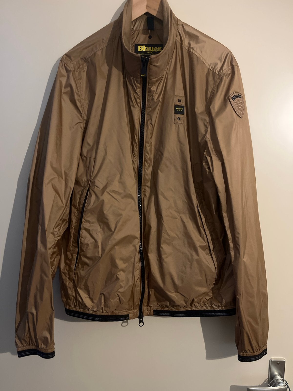 Blauer USA Heren Jas - Nieuw met kaartjes, Ophalen of Verzenden, Nieuw, Overige maten, Beige